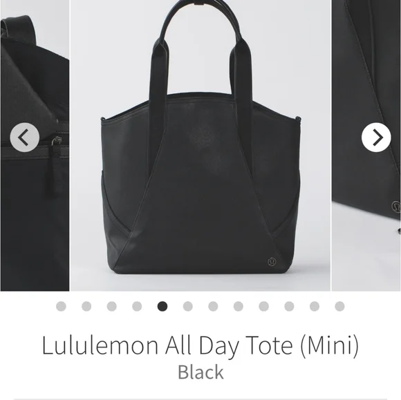 Lululemon All Day Tote (Mini)Black - Picture 14 of 16